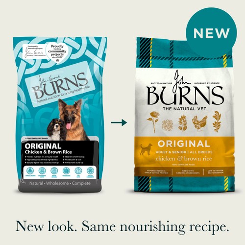 Burns Original Adult/Senior Chicken & Brown Rice Dry Dog Food