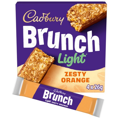 Cadbury Brunch Light Orange Chocolate Cereal Bars