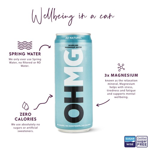 OHMG Variety sparkling magnesium water