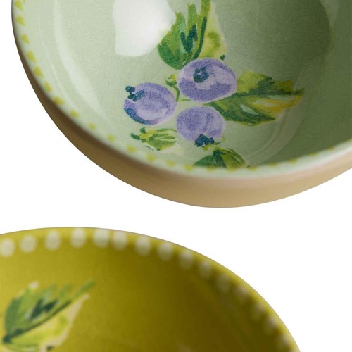 M&S Spring Meadow Nibble Bowl Set, Green