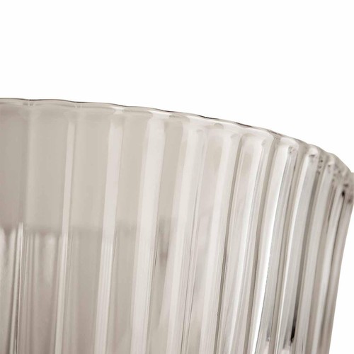 M&S Ribbed Glass Dessert Bowl