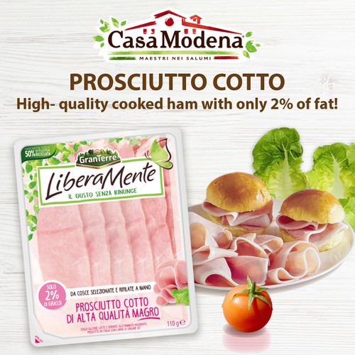 Gran Terre Prosciutto Cotto - Reduced Fat 2%