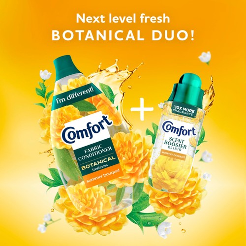 Comfort Botanical Fabric Conditioner Summer Bouquet 64 washes