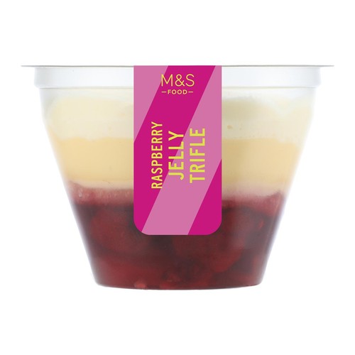 M&S Raspberry Jelly Trifle (Serves 1)