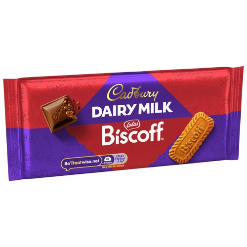 Cadbury Dairy Milk Biscoff Biscuit Chocolate Bar