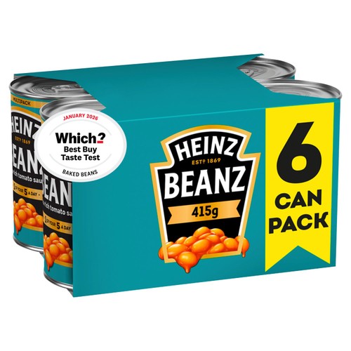 Heinz Tinned Baked Beans in Tomato Sauce