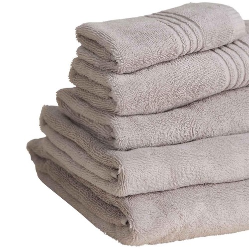 M&S Luxury Egyptian Cotton Face Towels, Pearl Grey