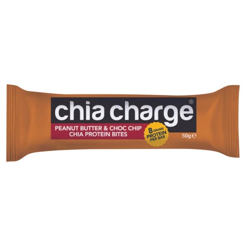 Chia Charge Protein Bite 50g Peanut Butter & Choc Chip