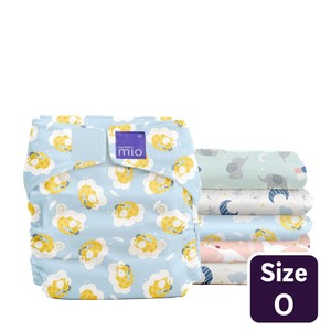 Bambino Mio Miosolo Classic All-In-One Reusable Nappy Set, Dream Size 0-5