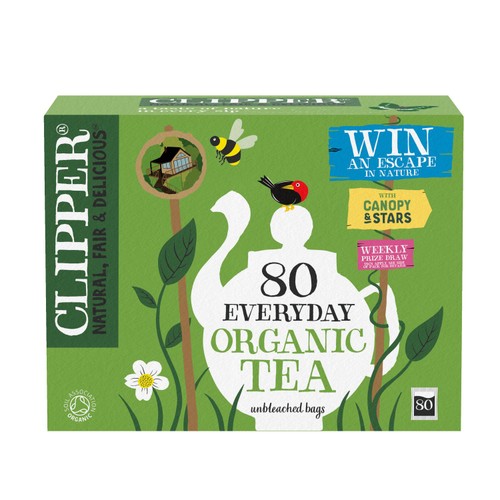  Clipper Organic Everyday 80 Tea Bags