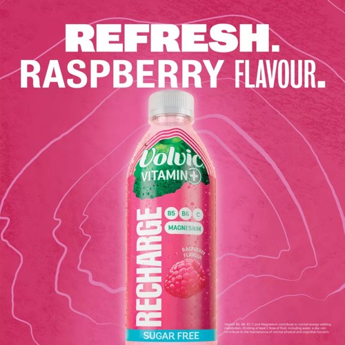 Volvic Vitamin Raspberry Recharge Vitamin Flavoured Water