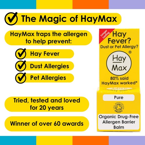 HayMax Pure Organic Allergy Barrier Balm