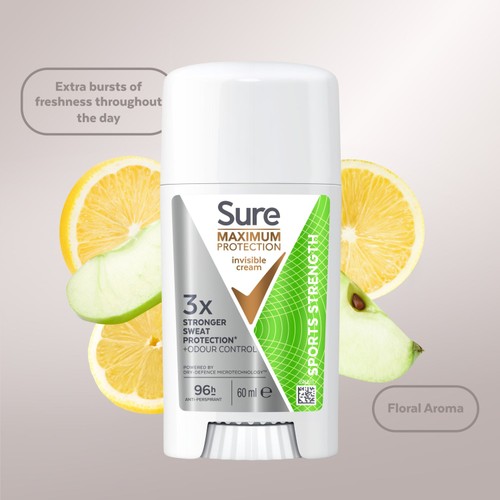 Sure Maximum Protection Inivsible Dry Stick