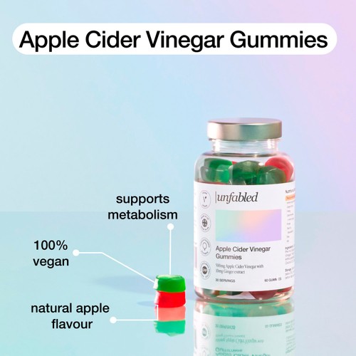 Unfabled Apple Cider Vinegar Gummies