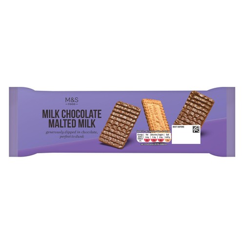 M&S Milk Chocolate Coated Malted Milk
