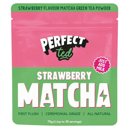 PerfectTed Matcha Powder Strawberry