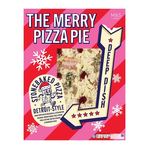 M&S The Merry Pizza Pie