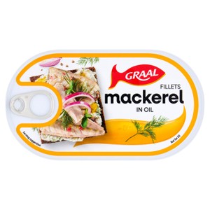 Graal Mackerel Fillets In Oil