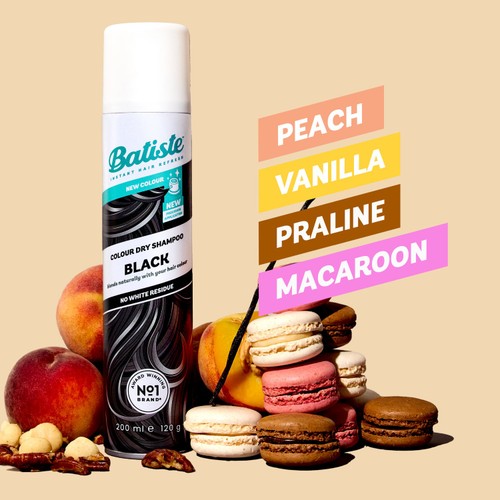 Batiste Hint Of Colour Black Dry Shampoo 