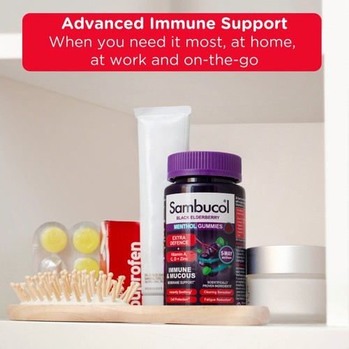 Sambucol Menthol Gummies