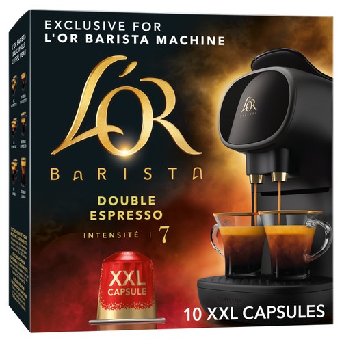 L'OR BARISTA Double Espresso XXL Coffee Pods Intensity 7