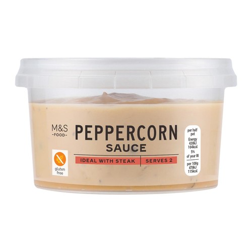 Cook With M&S Peppercorn Sauce