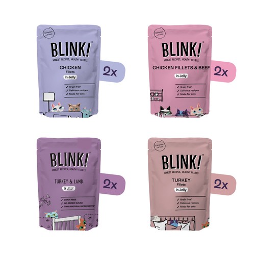 Blink! Farm Fillet Selection In Jelly Multipack