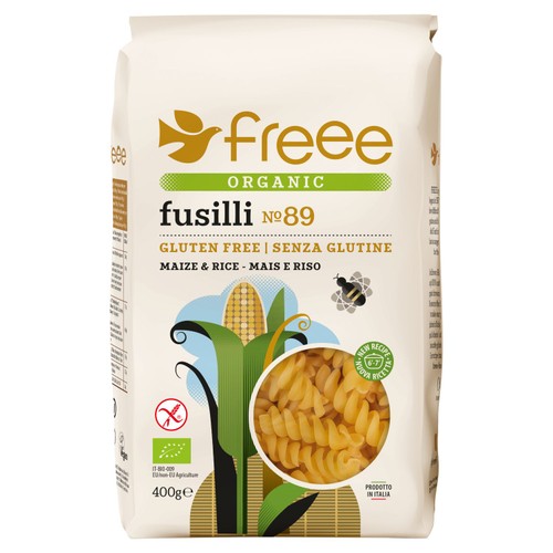 Freee Gluten Free Organic Maize & Rice Fusilli