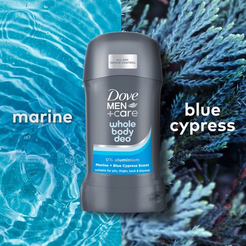 Dove Men+ 48h Whole Body Stick Marine & Blue Cypress