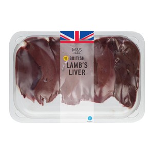 M&S British Lambs Liver 1kg - 1kg