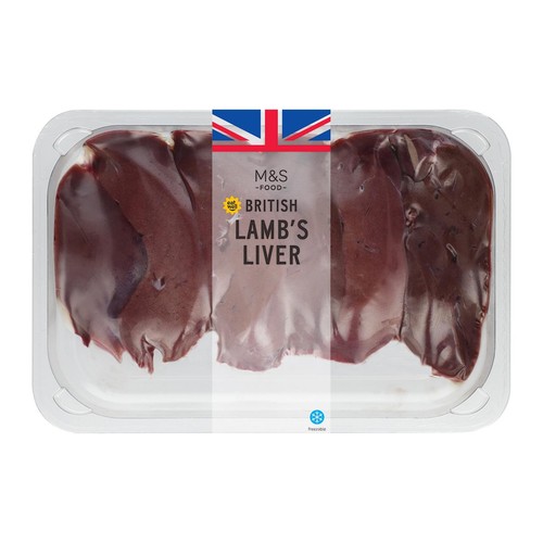 M&S British Lambs Liver
