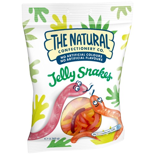 The Natural Confectionery Co. Jelly Snakes Sweets Bag