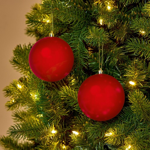 Red Shatterproof Baubles