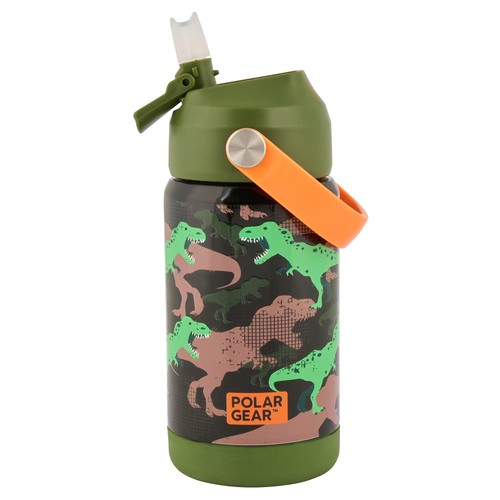 Polar Gear Dino Hydra Cool 370ml Stainless Steel Bottle