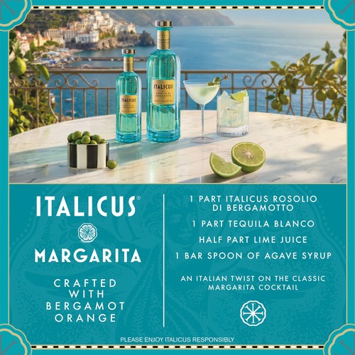 Italicus Rosolio di Bergamotto Aperitif Liqueur
