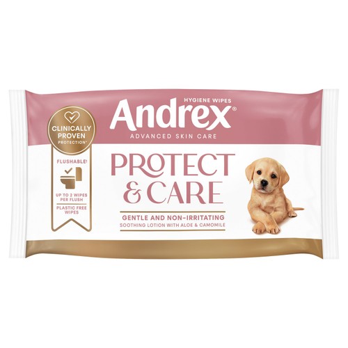Andrex Protect & Care Hygiene Wipes