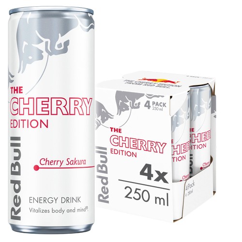 Red Bull Energy Drink Spring Edition Cherry