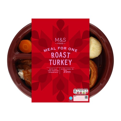 M&S Roast Turkey Dinner for One