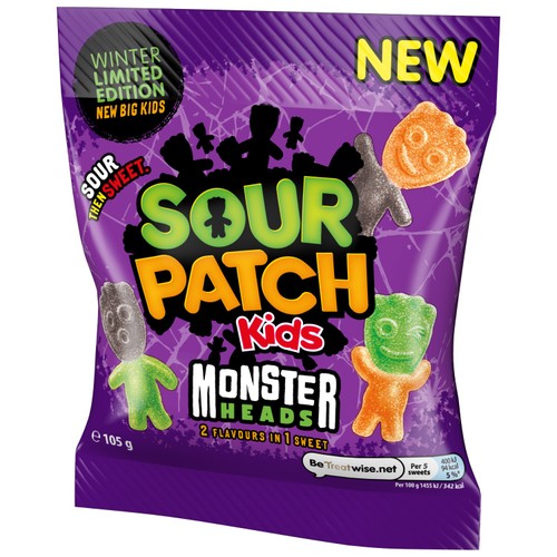 Sour Patch Kids Monster Heads