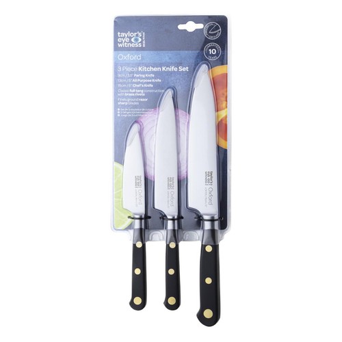 3 Piece Kitchen Knife Set
