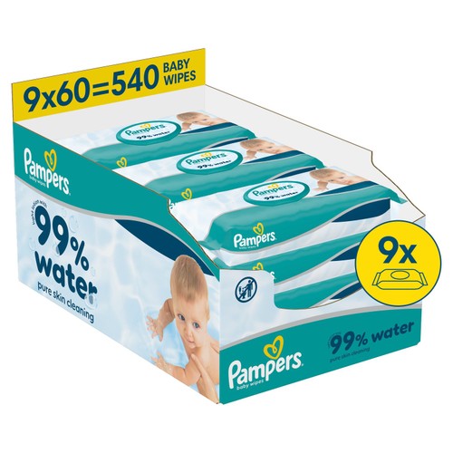 Pampers 99% Water Wipes