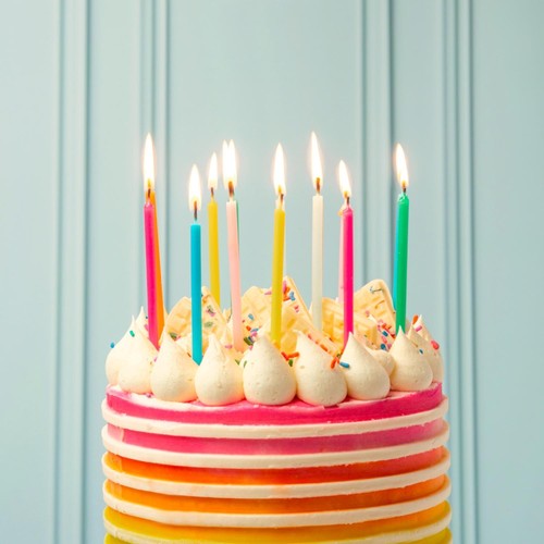 Talking Tables Rainbow Birthday Candles