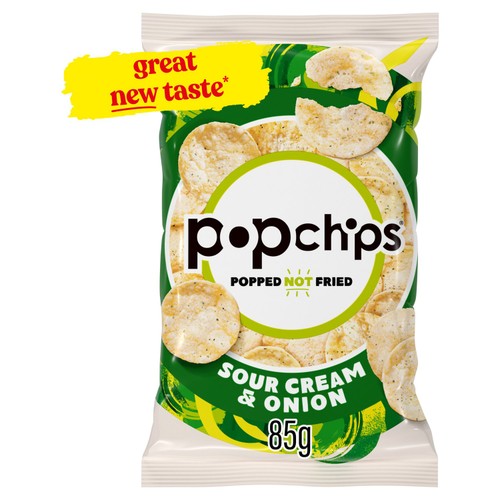 popchips Sour Cream & Onion Sharing Crisps