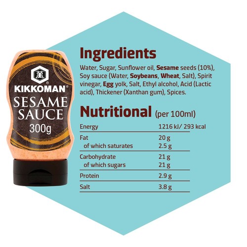 Kikkoman Japanese Sesame & Soy Dressing Sauce
