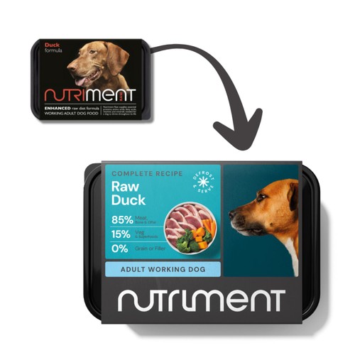 Nutriment Duck Formula Raw Dog Food