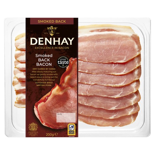 Denhay British Dry Cured Smoked Back Bacon