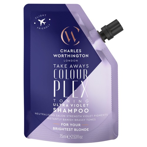 Charles Worthington Colourplex Toning Ultra Violet Shampoo Takeaway