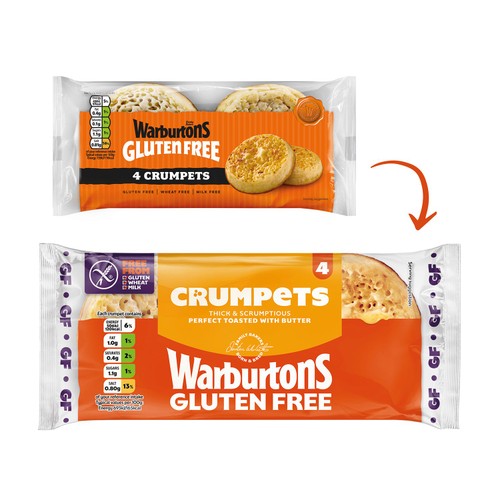 Warburtons Gluten Free Crumpets