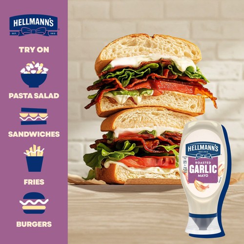 Hellmann's Garlic Mayonnaise