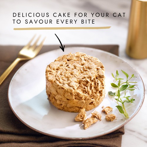 Gourmet Gold Savoury Cake Meat & Veg Variety Wet Cat Food 